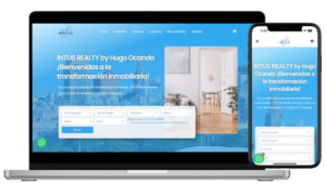 INZITU Web y CRM Inmobiliario - Sistema de agendamiento - Email Marketing y automatizaciones, Chatbots - Funnel de captación desarrollado por Intus Funnel